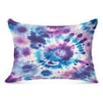 thumbnail image 1 of Tie-dye Art Plush Pillow Cases Standard Size Ultra Soft Warm Pillowcases with Zipper 20"x26", 1 of 9