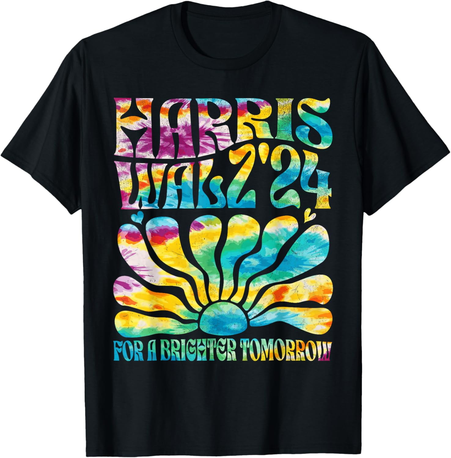 Tie dye Harris Walz 2024 Election Kamala Harris Tim Walz TShirt