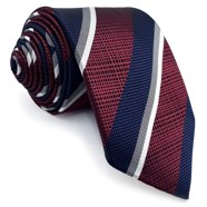 NYfashion101 Men's Solid White Skinny Tie - 2 Inch Wide, 100% Microfiber, Handmade Minimalist Necktie