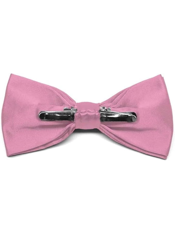 Adult Clip-On Bow Tie, Antique Pink