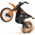 thumbnail image 1 of TieTie Electric Dirt Bike for Adults/Teens,3000W Peak Brushless Mid-Motor,52V 24Ah Battery,52mph Max Speed, 60mi Range,Off-Road Use Only,Age 14+, 1 of 10