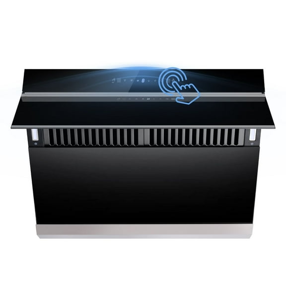 Tieasy 30 inch Under Cabinet Range Hood 900CFM Gesture Touch Control Tempered Glass