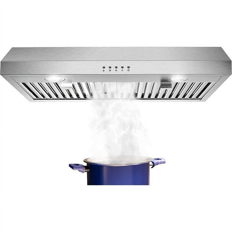 30 Inch under Cabinet Range Hood, Ducted/Ductless Convertible