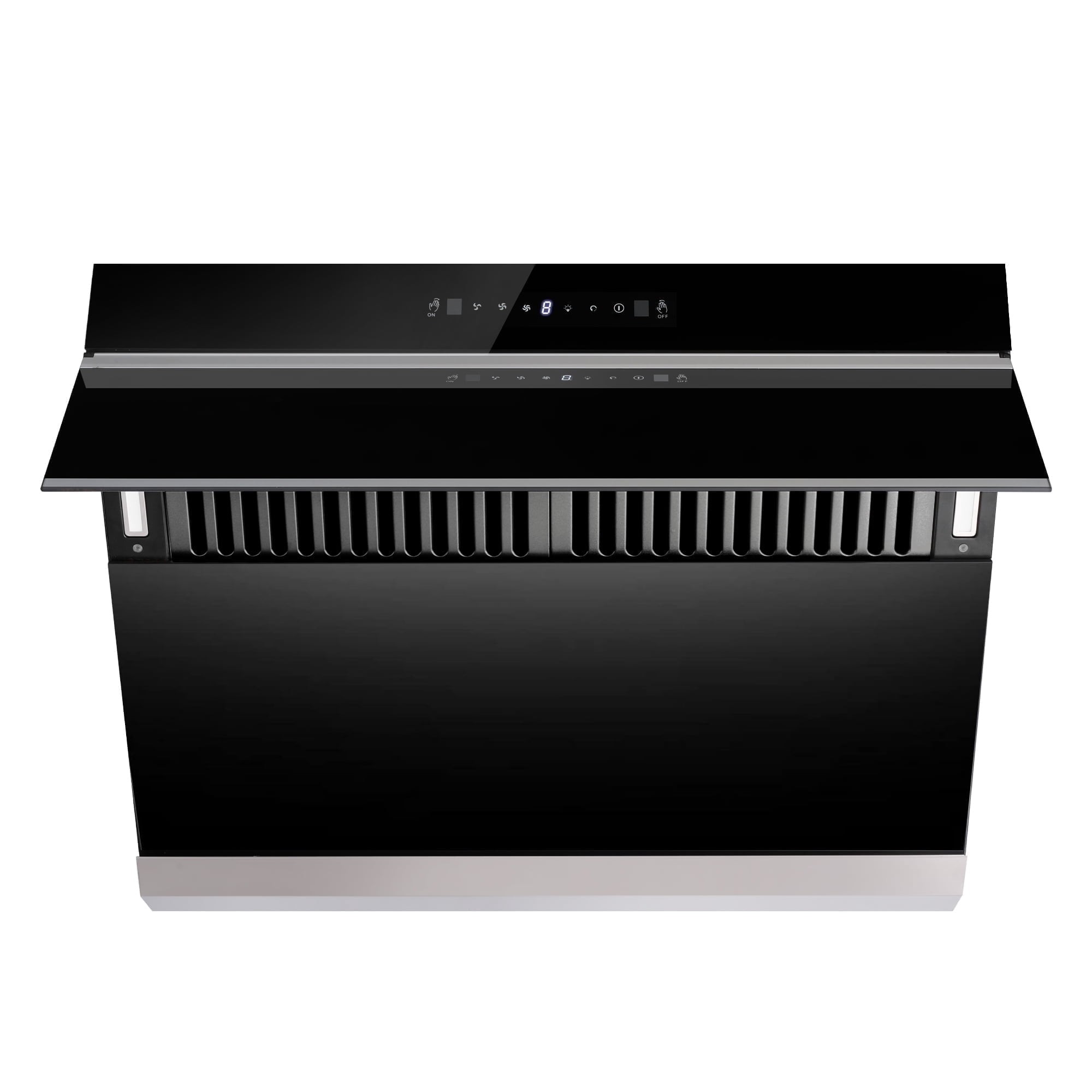 Joeaonz 30-Inch Stainless Steel Wall Mount Range Hood with 3-Speed Exhaust Filter