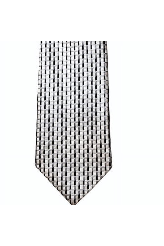 Tied to Eternity Men's Silver Microfiber Necktie by Ringmasters