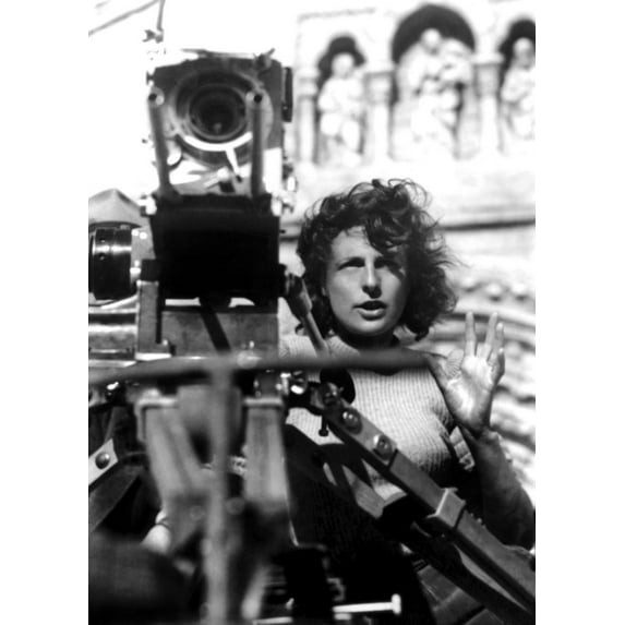 Tiefland Director Leni Riefenstahl On Set 1954 Photo Print (8 x 10)