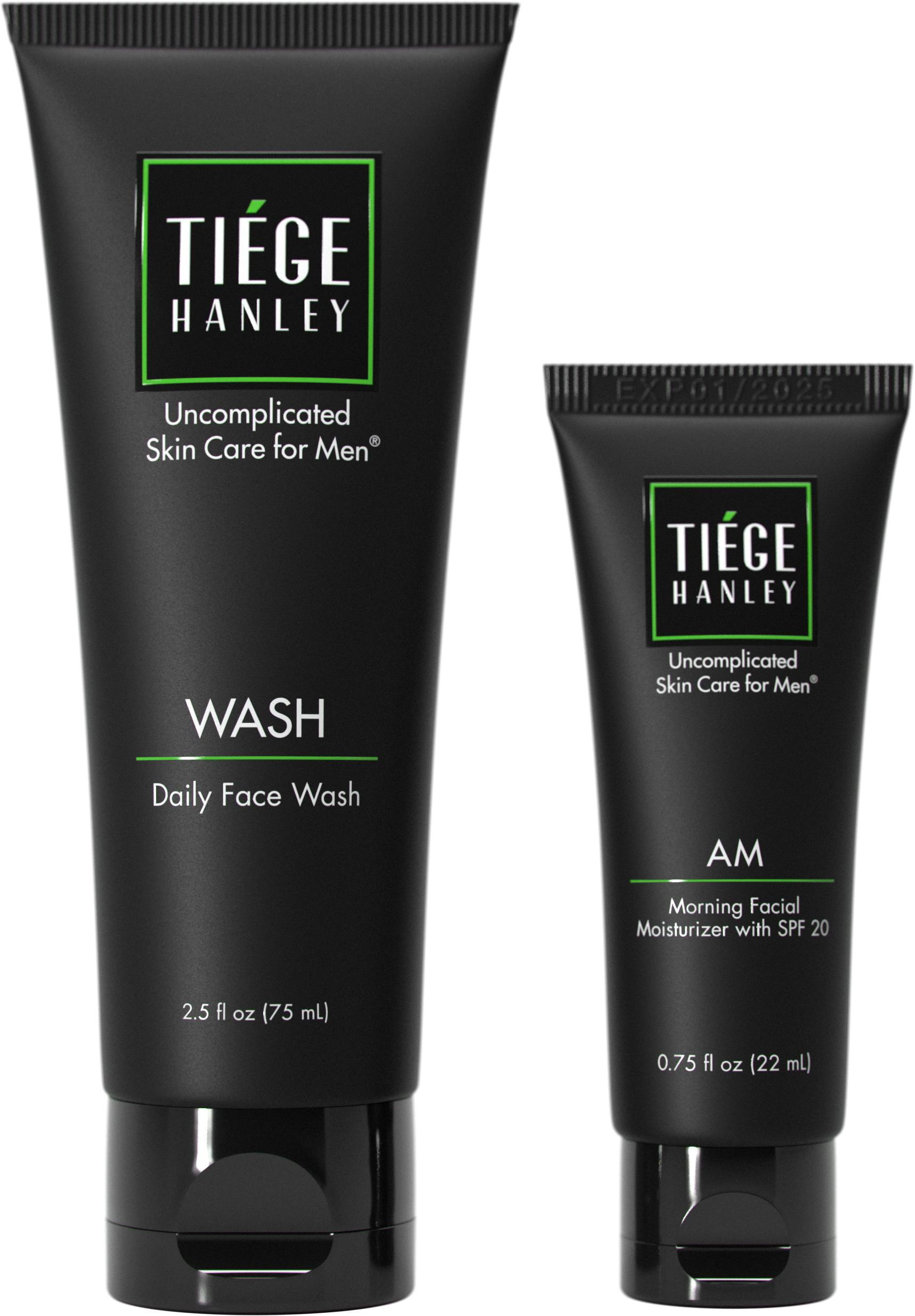 Tiege Hanley Anti-aging Skin Care Routine for Men with Face Serum | Skin Care System Level 3