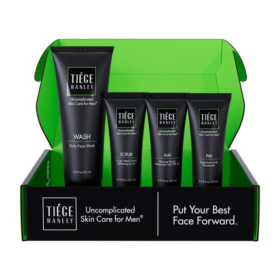 Tiege Hanley Essential Skin Care Routine for Men | Skin Care System Level 1