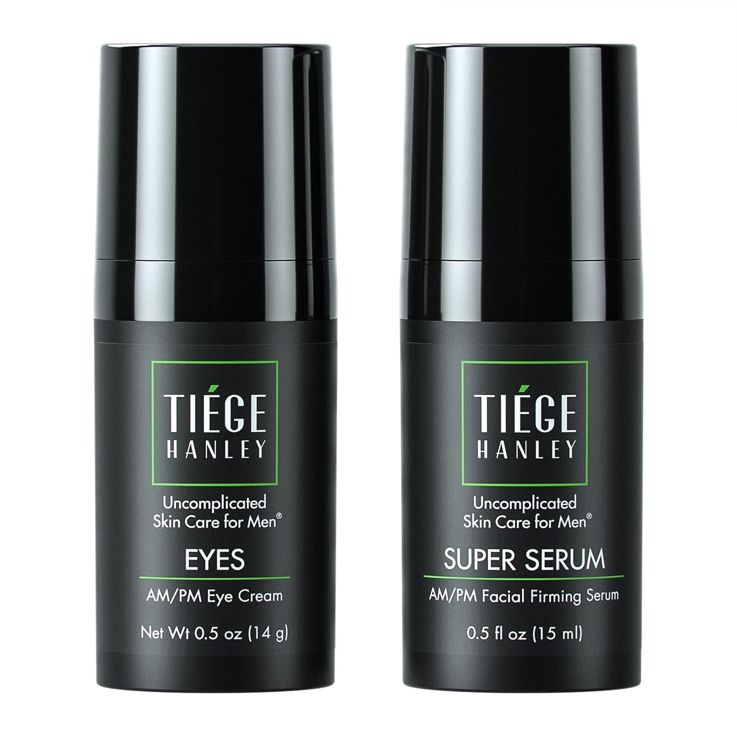Tiege Hanley Men's Firming Facial Serum & Eye Cream for Men, 0.5 fl oz