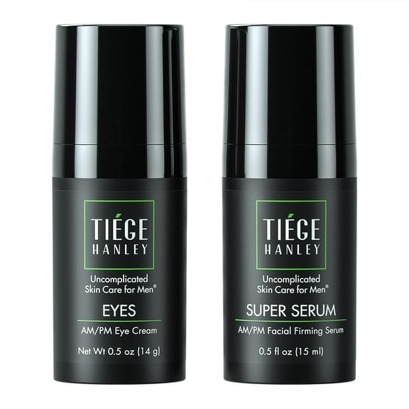 Tiege Hanley Men's Firming Facial Serum & Eye Cream for Men, 0.5 fl oz.