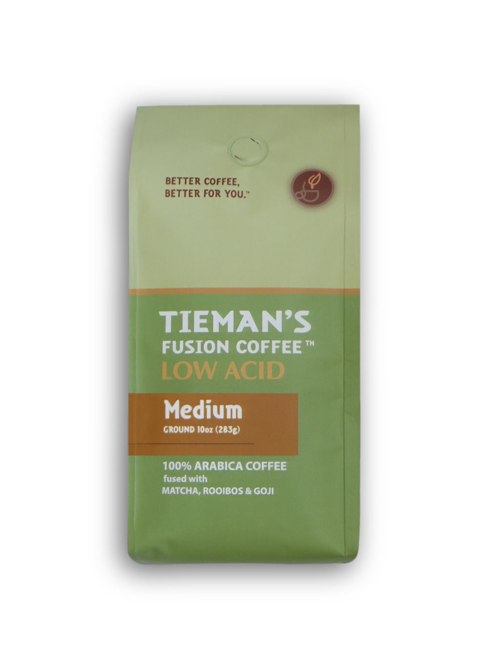 Tiemans Fusion Coffee Ground Med Fusion 10.000 oz