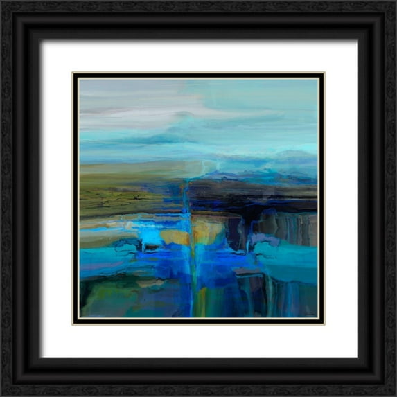 Tienhaara, Michael 12x12 Black Ornate Wood Framed with Double Matting Museum Art Print Titled - Perpetual I