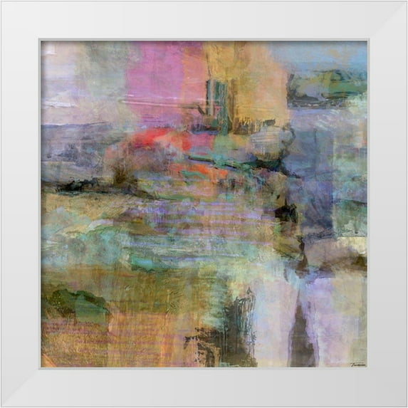 Tienhaara, Michael 12x12 White Modern Wood Framed Museum Art Print Titled - Chroma I