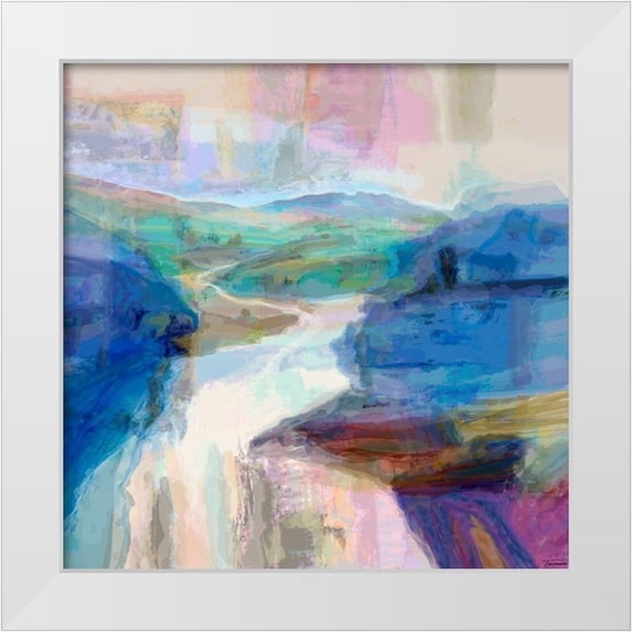 Tienhaara, Michael 12x12 White Modern Wood Framed Museum Art Print Titled - Grandeur II