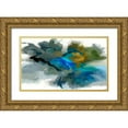 thumbnail image 1 of Tienhaara, Michael 14x10 Gold Ornate Wood Framed with Double Matting Museum Art Print Titled - Craters II, 1 of 4