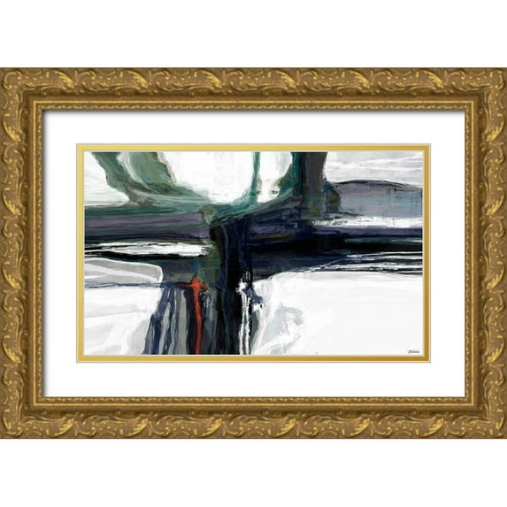 Tienhaara, Michael 14x10 Gold Ornate Wood Framed with Double Matting Museum Art Print Titled - Sculpture I
