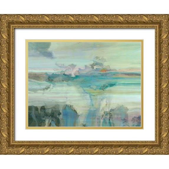 Tienhaara, Michael 14x12 Gold Ornate Wood Framed with Double Matting Museum Art Print Titled - Melodious IV