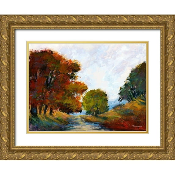 Tienhaara, Michael 14x12 Gold Ornate Wood Framed with Double Matting Museum Art Print Titled - Natures Gestures II