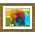 thumbnail image 1 of Tienhaara, Michael 14x12 Gold Ornate Wood Framed with Double Matting Museum Art Print Titled - Pulsations II, 1 of 4