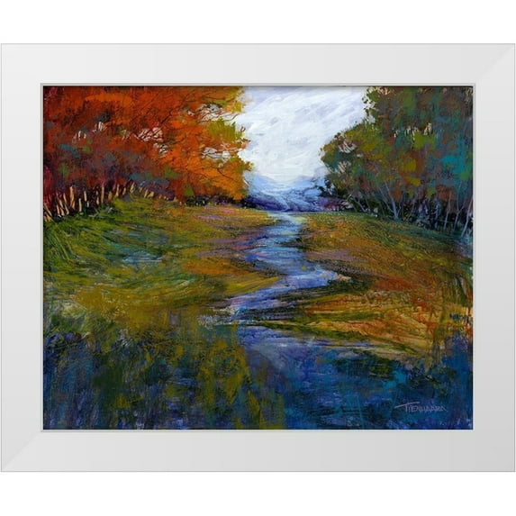 Tienhaara, Michael 14x12 White Modern Wood Framed Museum Art Print Titled - Tranquil Dreams II