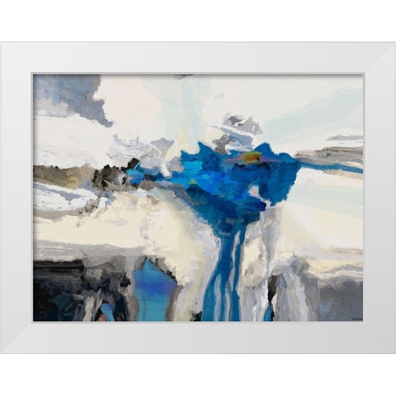 Tienhaara, Michael 14x12 White Modern Wood Framed Museum Art Print Titled - Vigor II
