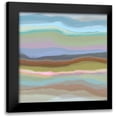 thumbnail image 1 of Tienhaara, Michael 15x15 Black Modern Framed Museum Art Print Titled - Contours II, 1 of 5