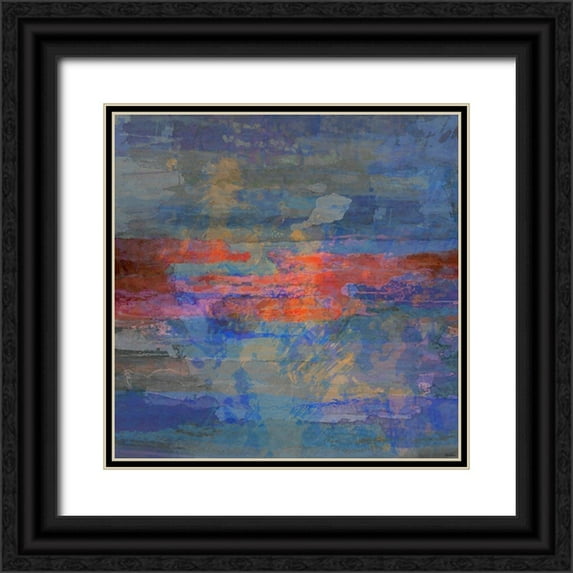 Tienhaara, Michael 15x15 Black Ornate Wood Framed with Double Matting Museum Art Print Titled - Inception V