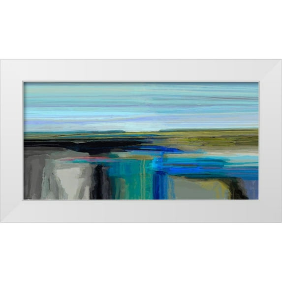 Tienhaara, Michael 18x11 White Modern Wood Framed Museum Art Print Titled - Perpetual Variation II