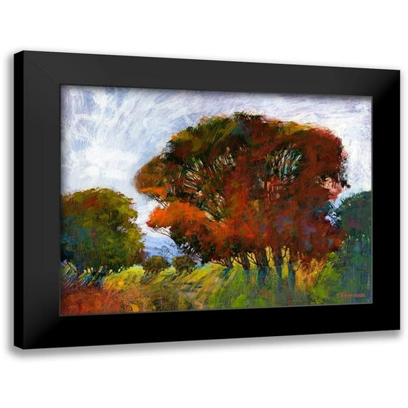 Tienhaara, Michael 18x15 Black Modern Framed Museum Art Print Titled - Aura Of Fall IV