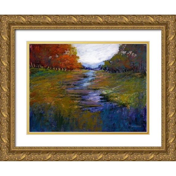 Tienhaara, Michael 18x15 Gold Ornate Wood Framed with Double Matting Museum Art Print Titled - Tranquil Dreams IV