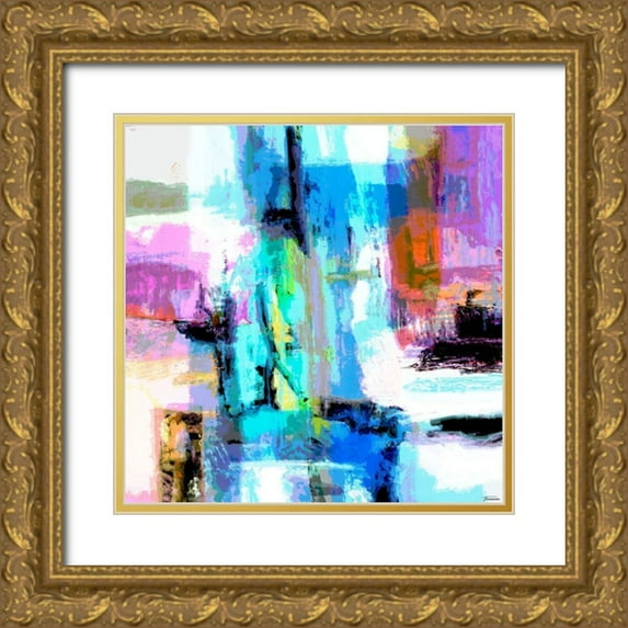 Tienhaara, Michael 20x20 Gold Ornate Wood Framed with Double Matting Museum Art Print Titled - Concept II