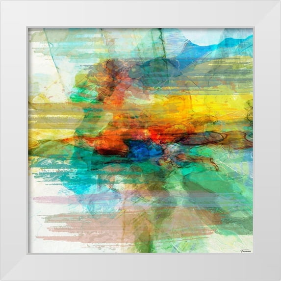 Tienhaara, Michael 20x20 White Modern Wood Framed Museum Art Print Titled - Inspiration III
