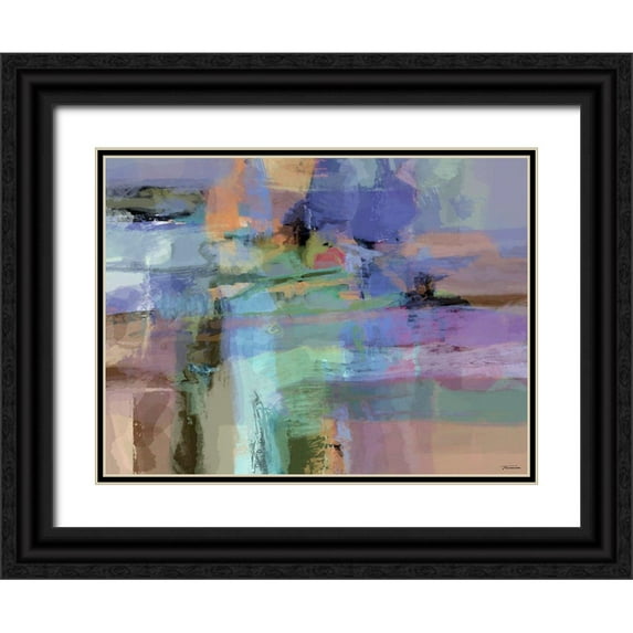 Tienhaara, Michael 24x19 Black Ornate Wood Framed with Double Matting Museum Art Print Titled - Illuminate IV