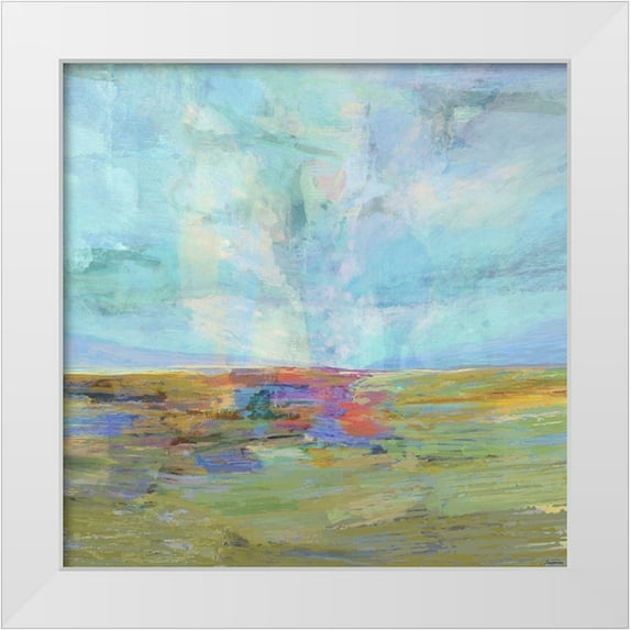 Tienhaara, Michael 26x26 White Modern Wood Framed Museum Art Print Titled - Inclusion II