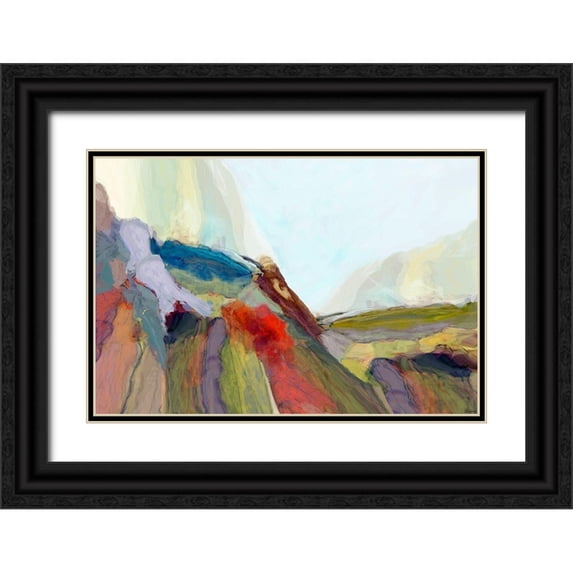 Tienhaara, Michael 32x23 Black Ornate Wood Framed with Double Matting Museum Art Print Titled - Progression I