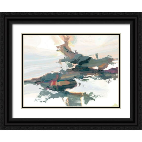 Tienhaara, Michael 32x25 Black Ornate Wood Framed with Double Matting Museum Art Print Titled - Textures II