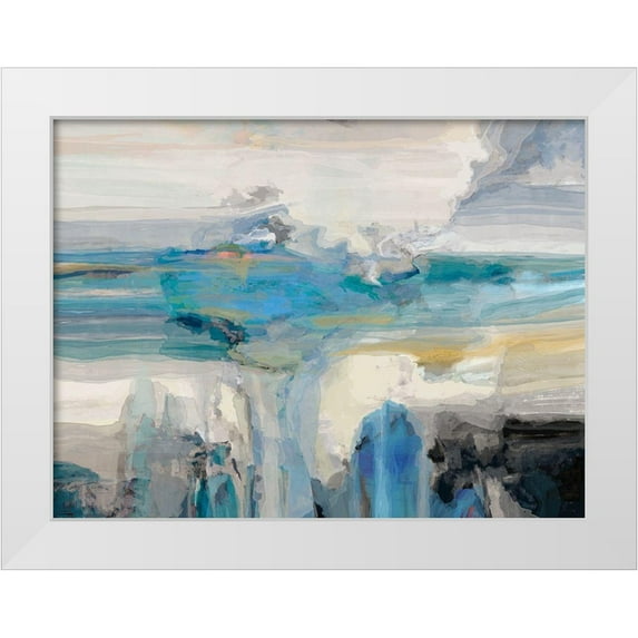 Tienhaara, Michael 32x25 White Modern Wood Framed Museum Art Print Titled - Melodious II