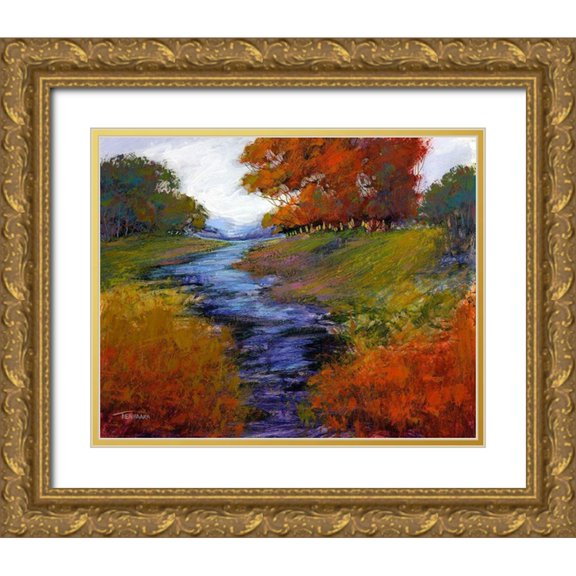 Tienhaara, Michael 32x26 Gold Ornate Wood Framed with Double Matting Museum Art Print Titled - Tranquil Dreams I