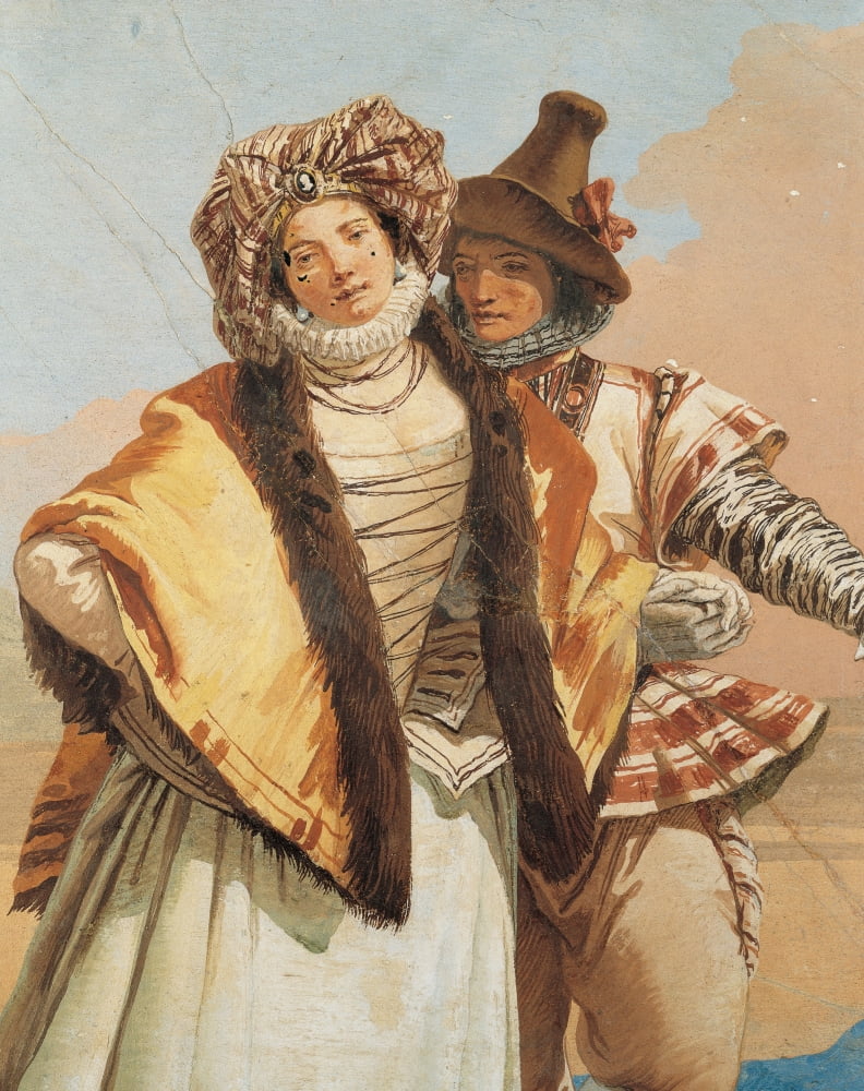 Tiepolo Giandomenico Canvas Art - (24 x 36)