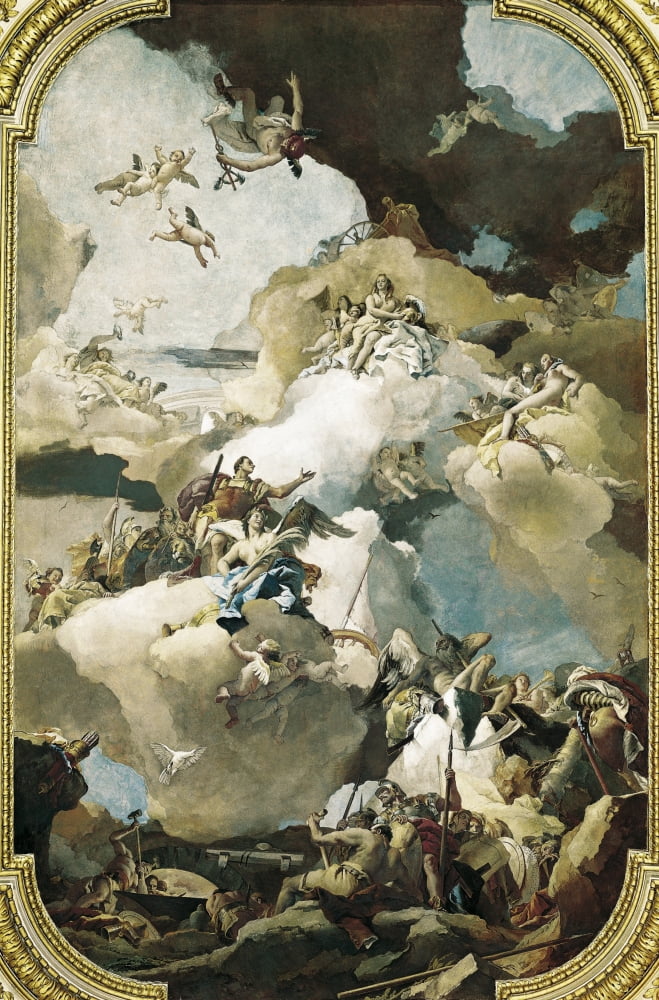 Tiepolo Giovanni Battista (1696-1770) Canvas Art - (18 x 24)