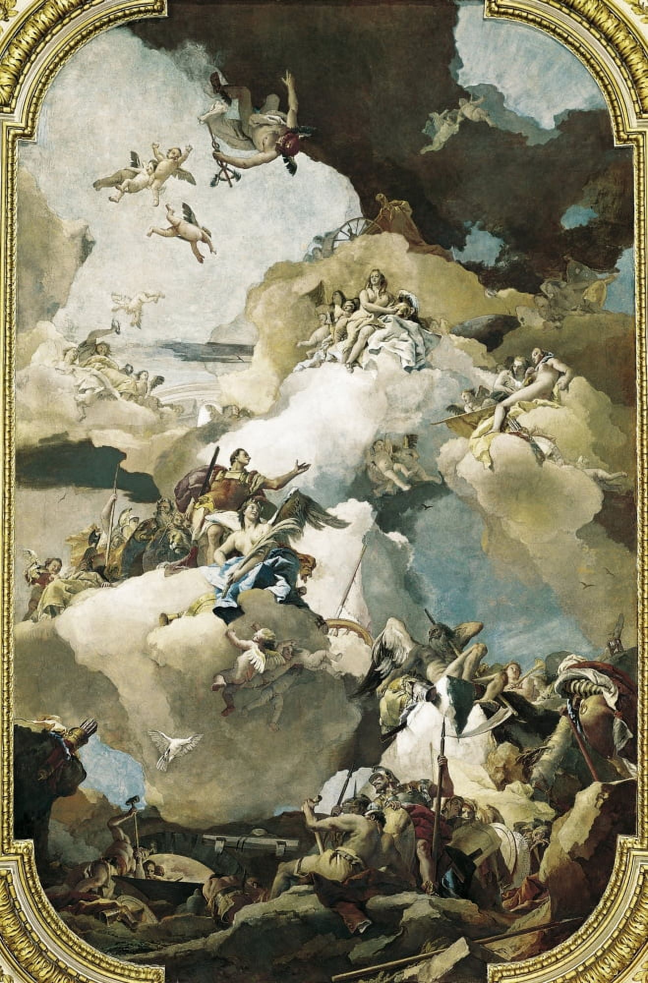Tiepolo Giovanni Battista (1696-1770) Canvas Art - (24 x 36)