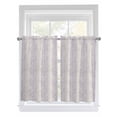 thumbnail image 1 of Tier Curtains 45 Inches Long, Purple Botanical Window Treatment Curtain Drapes, Farmhouse Spring Summer Branch Window Half Privacy Curtains for Bedroom Bathroom, 42"x45", 2 Panels, 1 of 7