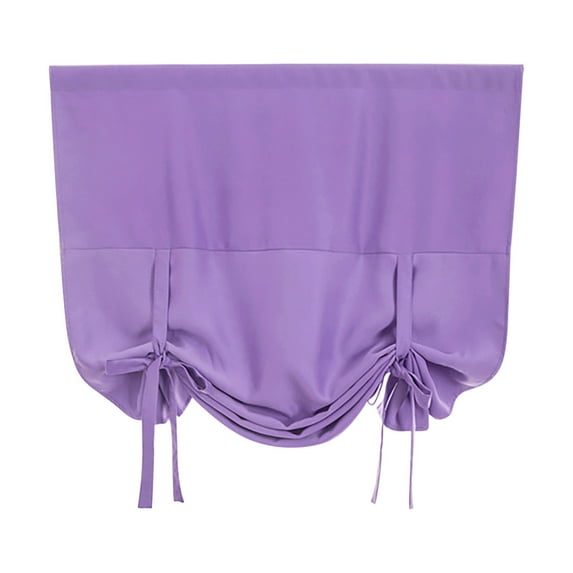 Tier Curtains Cozival Plaid Tie-Drapes with Valance Curtains, Rod Cover, Tie-Drapes with Top, Semi-Sheer Light-Filtering Fabric, Suitable for Farmhouse Kitchen Decor, 46 X 63 Inches, C