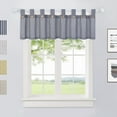 thumbnail image 1 of Tier Curtains with Solid Button, Rod Pocket Tailored Waterproof Small Curtain Valance, 1 of 7