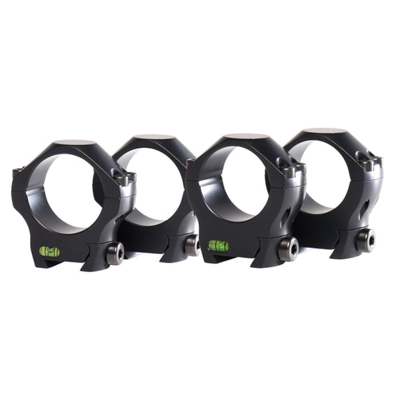 Tier One 17mm Dovetail Rings, Black, 34mm High