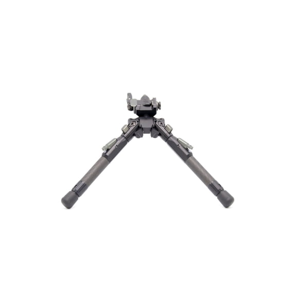 Tier One Atac Bipod - Carbon Arca Pan&Tilt 9in, Grey