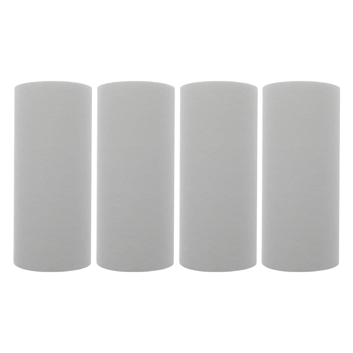 Tier1 10 Micron 10 Inch x 4.5 Inch | 4-Pack Spun Wound Polypropylene Whole House Sediment Water Filter Replacement Cartridge | Compatible with Hydronix SDC-45-1010, SDF-45-1010, Home Water Filter
