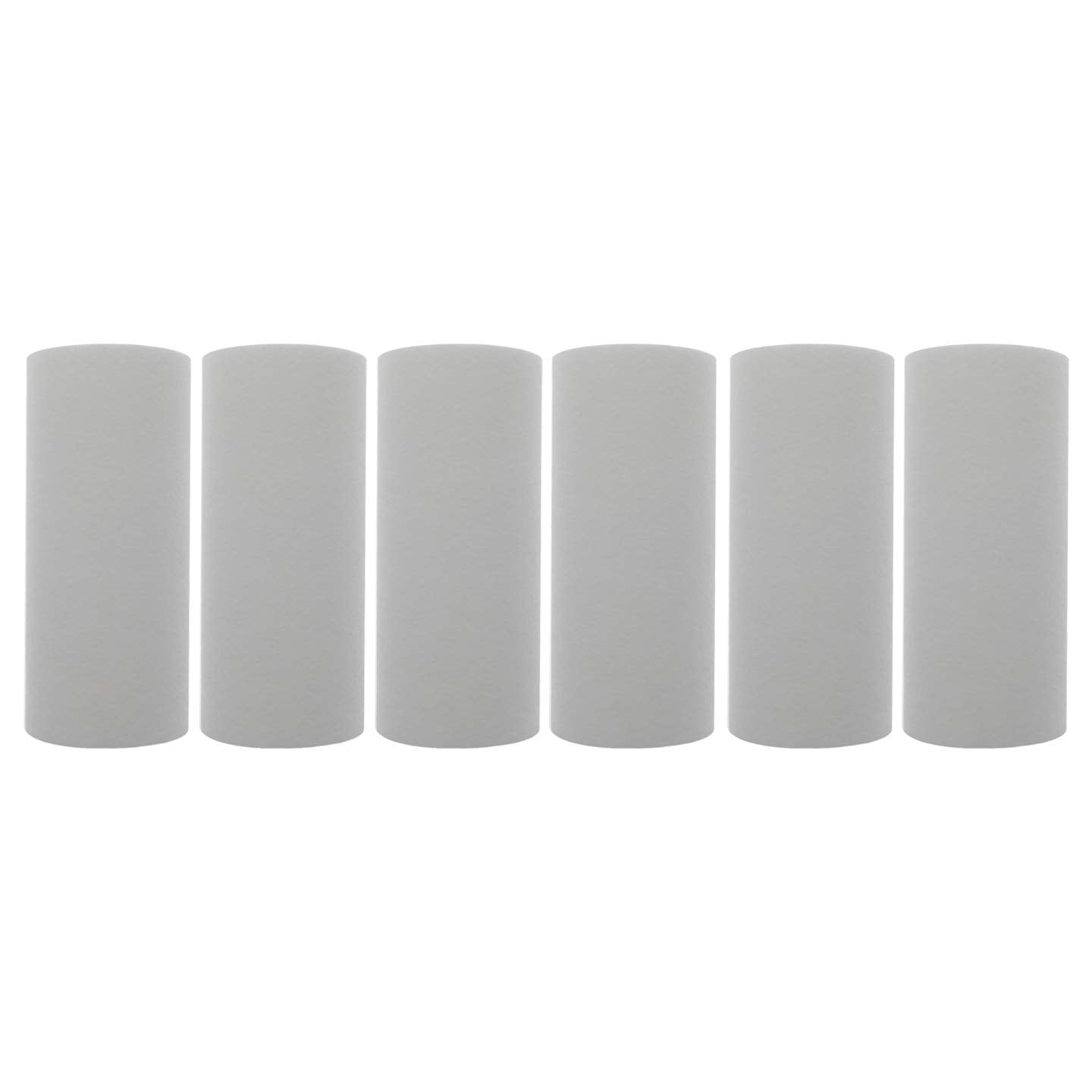 Tier1 10 Micron 10 Inch x 4.5 Inch | 6-Pack Spun Wound Polypropylene Whole House Sediment Water Filter Replacement Cartridge | Compatible with Hydronix SDC-45-1010, SDF-45-1010, Home Water Filter