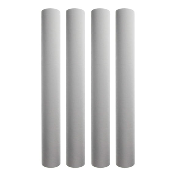 Tier1 1 Micron 10x4.5 Water Filter | Spun Wound Polypropylene Whole House Sediment Water Filter | Replacement for Pentek DGD-2501, 155359-43, SDC-45-1001 | 4.5 x 10 Water Filter Cartridge (4-Pack)