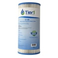 thumbnail image 1 of Tier1 20 Micron 10 Inch x 2.5 Inch | 2-Pack Pleated Cellulose Whole House Sediment Water Filter Replacement Cartridge | Compatible with American Plumber W20CLA, GE FXWPC, S1A-D, Home Water Filter, 1 of 8